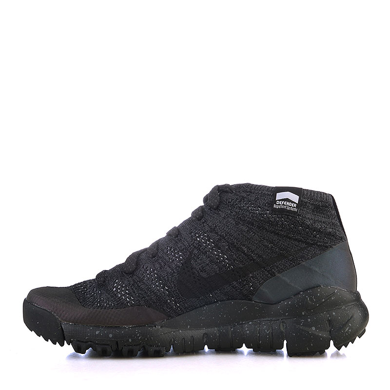 женские черные кроссовки Nike WMNS Flyknit TRNR Chukka FSB 805093-001 - цена, описание, фото 3